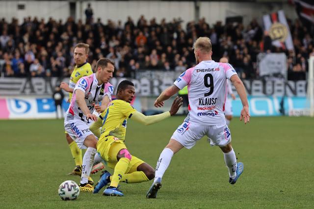 Christian Ramsebner (l.) feierte sein Startelf-Debut nach seiner Verletzung, während sich Joao Klauss (r.) in die Torschützenliste eintrug.