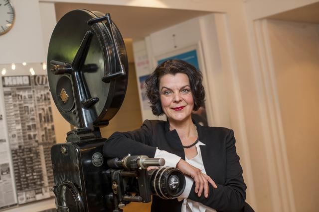 Renate Wurm, Geschäftsführerin des "Das Kino" freut sich über den Erfolg des Seniorenkinos.