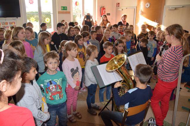 In der Volksschule Lasberg hat das Singen einen hohen Stellenwert.