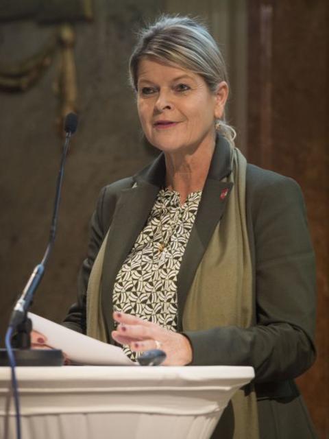 Klaudia Tanner, Verteidigungsministerin hat sich im Kampf gegen das Corona-Virus in Stellung gebracht.