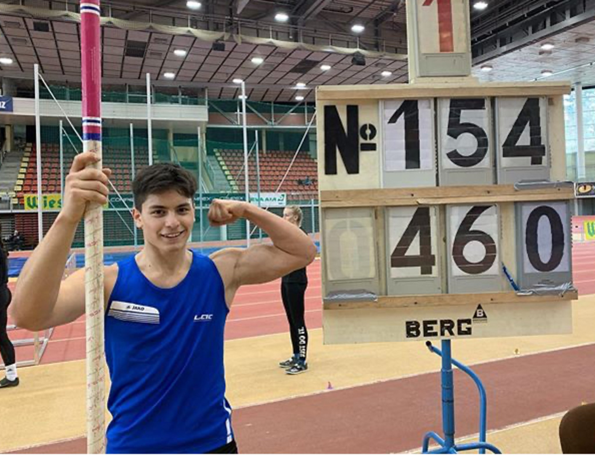 LAC Amateure Steyr Leon Glavas schafft Limit für Europameisterschaft