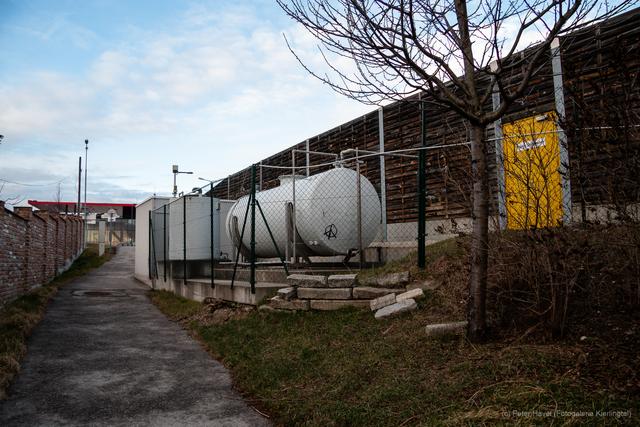 Tank der Taumittelsprühanlage