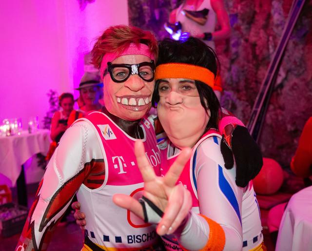 Der Würdara Gschnas den Bent Club Austria im Stieglkeller lockte originelle Kostüme an.