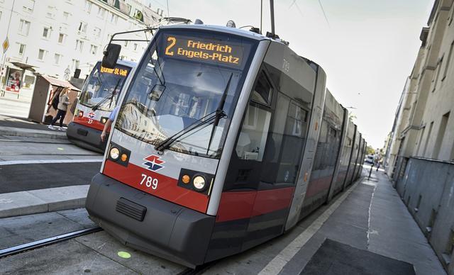 Für Straßenbahnen am Neubau soll in Zukunft Tempo 40 gelten. | Foto: Wiener Linien/symbolfoto