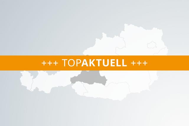 Durch einen Erdrutsch ist die B163 zwischen Wagrain und St. Johann gesperrt.