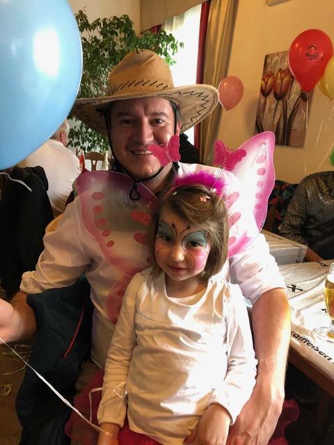 Im St. Georgener Wirtshaus ging ein Kindermaskenball in Szene. 