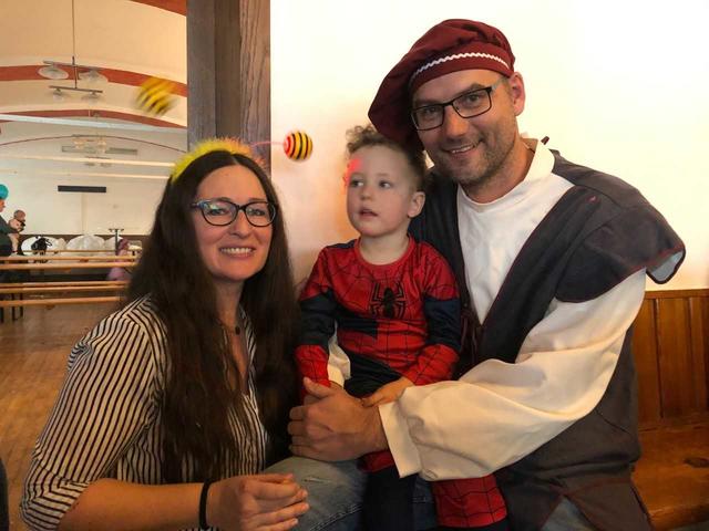 Im St. Georgener Wirtshaus ging ein Kindermaskenball in Szene. 