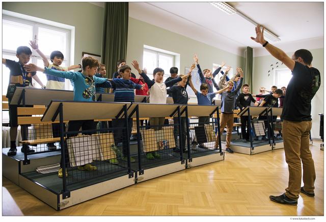 Der berühmte Knabenchor kommt für einen Workshop in die Volksschule nach Mattersburg