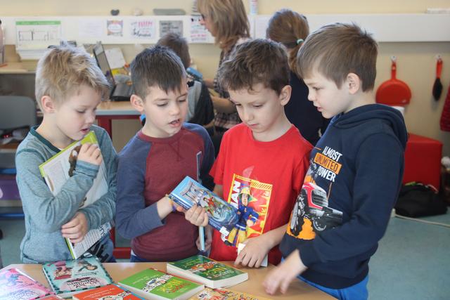Schon die Kleinen werden in Kapfenberg mit Büchern und dem wichtigen Thema "Lesen" konfrontiert.