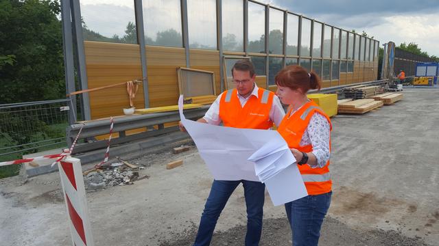 Das Projektteam der A2 startet mit seinem Team die Arbeiten ab 2. März.
