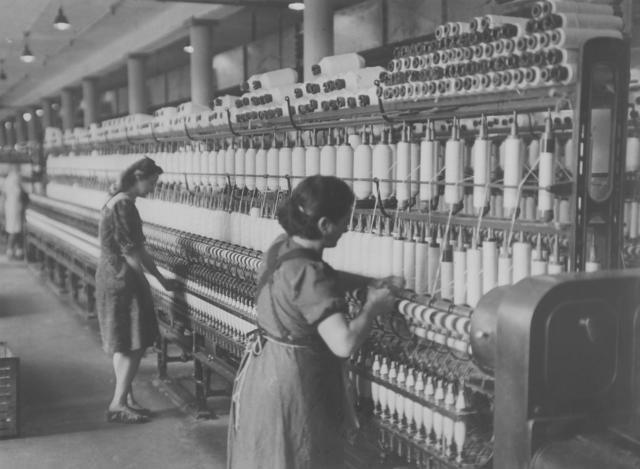 Spinnerei-Arbeiterinnen in den 1930er-Jahren. | Foto: Archiv der Stadt Linz
