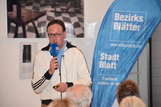 Rainer Zembacher, Allgemeinmediziner und Ausbildungsarzt zum Facharzt an der Universitätsklinik für Pneumologie/Lungenheilkunde im Uniklinikum Salzburg, sprach über Bewegung trotz kranker Lunge.