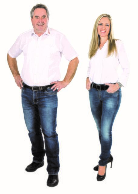 Geschäftsführung: Bernhard Wastian und Tochter Alexandra Hackl