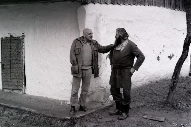 Alfred Schmeller und Johann Trinkl im Kellerviertel Heiligenbrunn | Foto: Peter Sattler