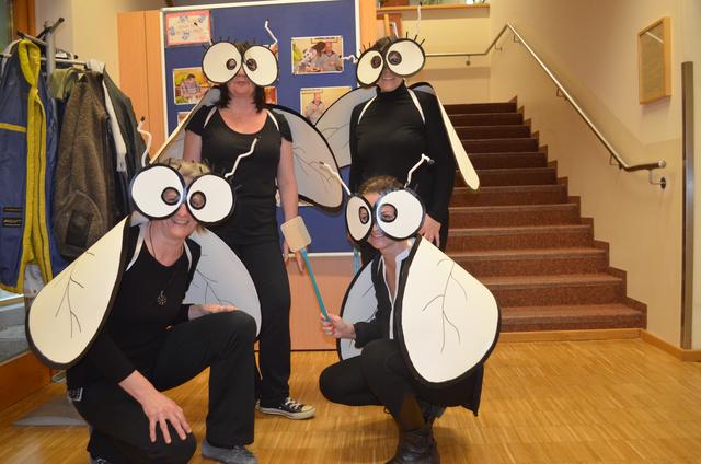 Seniorenbetreuerin Andrea Gassner, Brigitte Scheffel, Hausleitung Anna Freisseis und Direktionsassistentin Maria Zauner schwirrten wie Fliegen durch die Menge. | Foto: SeneCura Sozialzentrum Purkersdorf