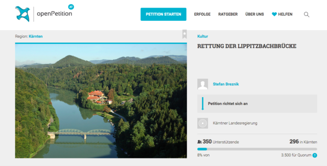 Die Petition hat bereits zahlreiche Unterstützer. | Foto: Privat