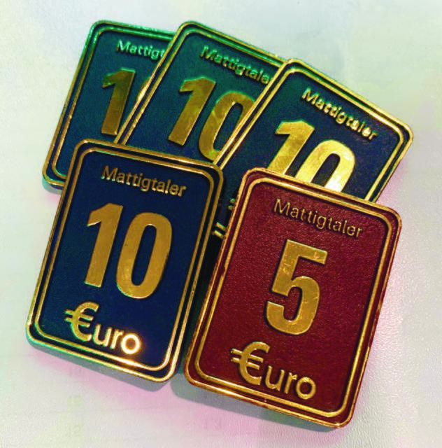 Der Mattigtaler – die "Zweitwährung" in Mattighofen. | Foto: Kaufmannschaft Mattighofen