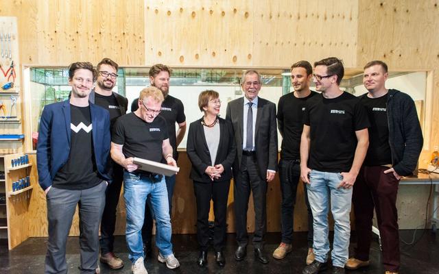 Hochranginge Unterstützung gab es auch bei der Eröffnung im April 2017.  | Foto: Christoph Zachl
