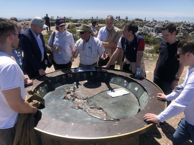 Ausflug auf den Tafelberg: Für Sightseeing blieb aber nur wenig Zeit. | Foto: WOCHE