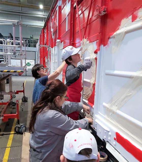 Cooles Team am Werken | Foto: VS Lind ob Velden