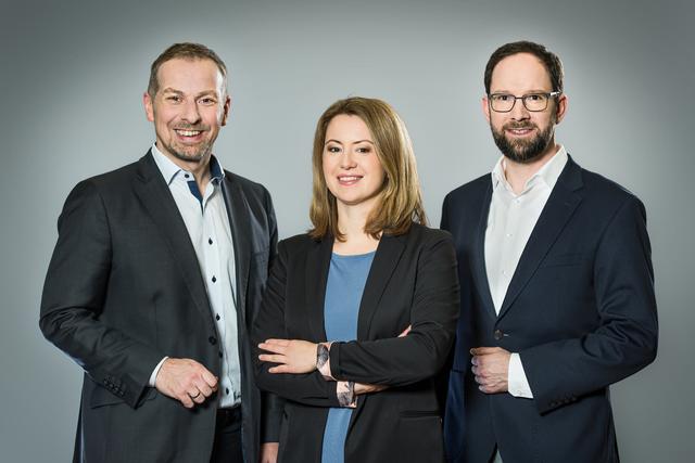 Ein Team für Margareten: Stephan Auer-Stüger, Silvia Jankovic und Wolfgang Mitis (v.l.). | Foto: Astrid Knie