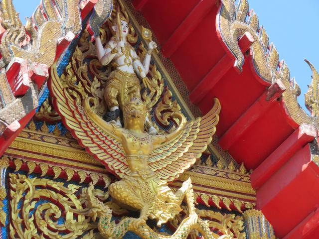 Foto vom 07.02.2020 Thailand Wat Chalong Tempel Detail