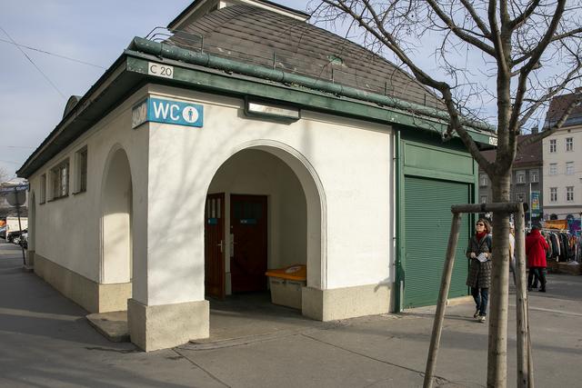 Die Toiletten am Wiener Naschmarkt werden nun saniert.
