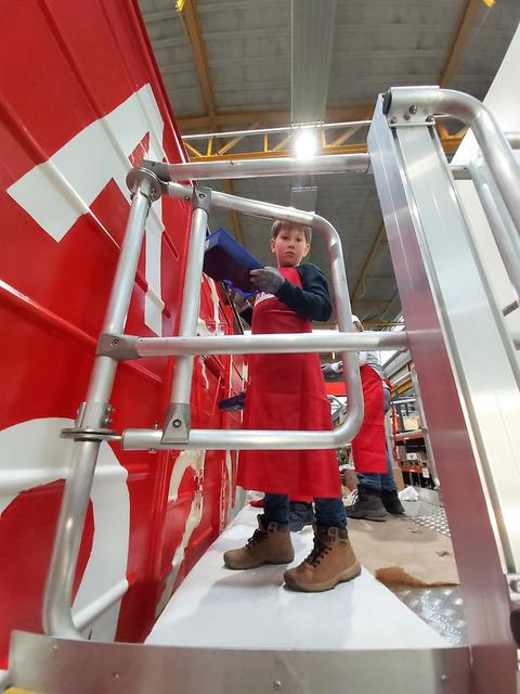 Kleiner Künstler am Werk | Foto: VS Lind ob Velden