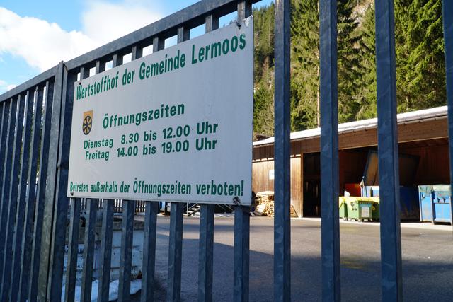 Der Wertstoffhof der Gemeinde siedelt bis Jahresende in eine größere Halle in unmittelbarer Nähe.