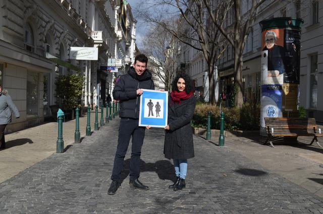 Christian Sapetschnig und Saya Ahmad (beide SPÖ) wollen die Servitengasse zu einer Fußgängerzone machen. | Foto: SPÖ Alsergrund
