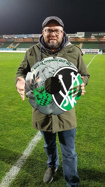 Seit Kindertagen ist Jetzinger Fan der SV Ried 1912.