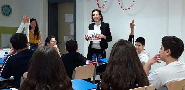 Christiane Wenckheim hat an der Neuen Mittelschule Wiesberggasse mit dem Schwerpunkt Informatik Englisch unterrichtet.