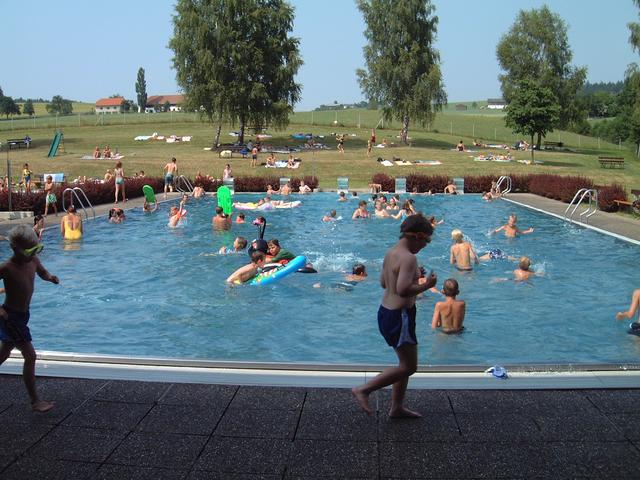Das Hofkirchner Freibad ist sehr beliebt. | Foto: Foto: Marktgemeinde