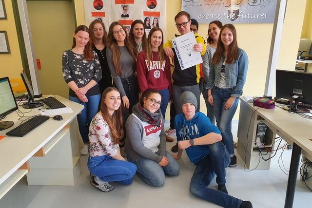 Das Team der Übungsfirma der BHAK Liezen.