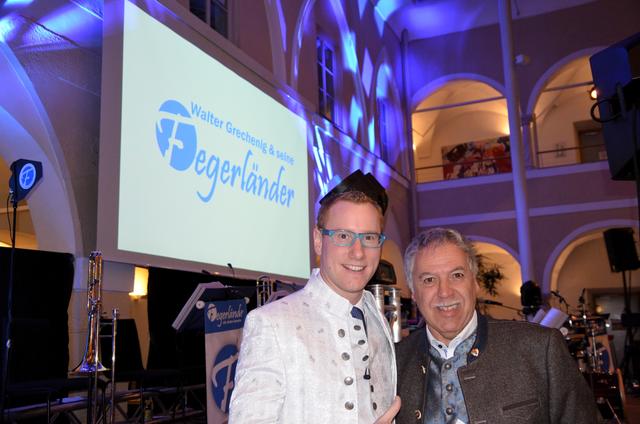 Walter Grechenig mit Kulturreferent Franz Eder