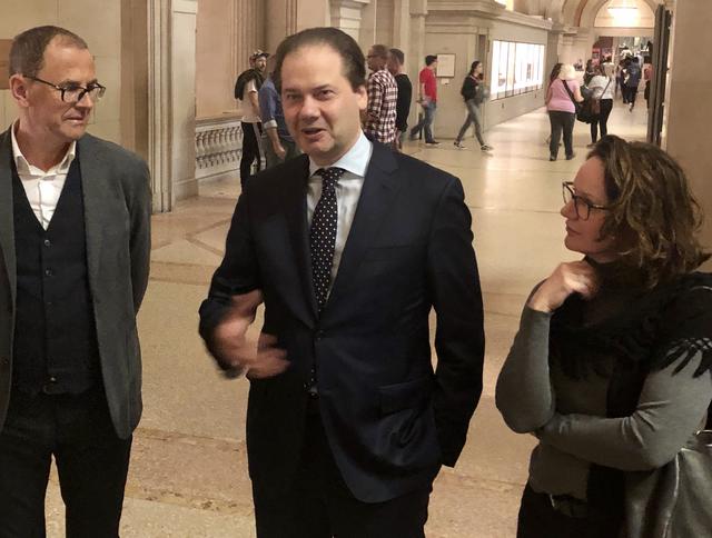 Ein Österreicher in New York: Metropolitan-Direktor Max Hollein, flankiert von Wolfgang Muchitsch und Alexia Getzinger (beide Universalmuseum Joanneum).