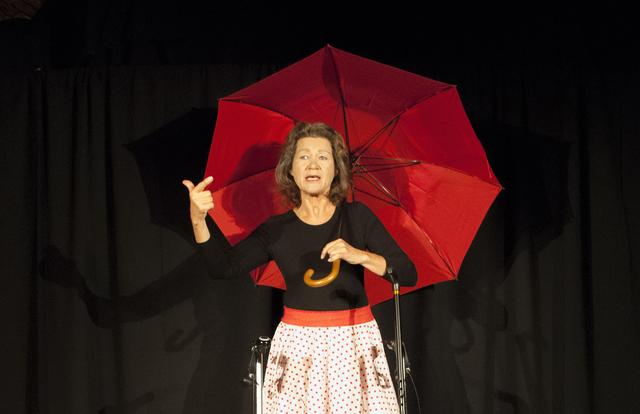 Gabriele Köhlmeier begeisterte im Alten Kino in Leibnitz.