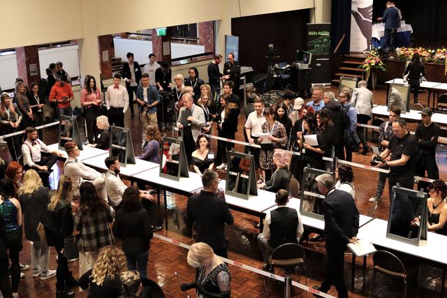 Volles Kurhaus beim Friseurlehrlingswettbewerb TyrolSkills.