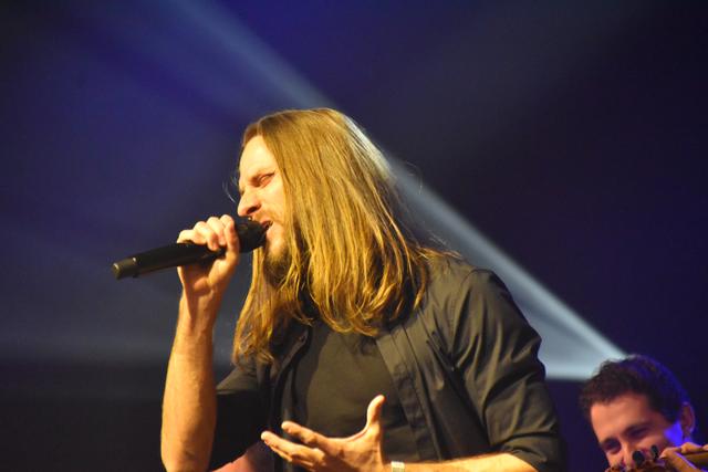 David Gspandl (Lofnitz Rocker) rockte die Bühne. | Foto: Michael Strini