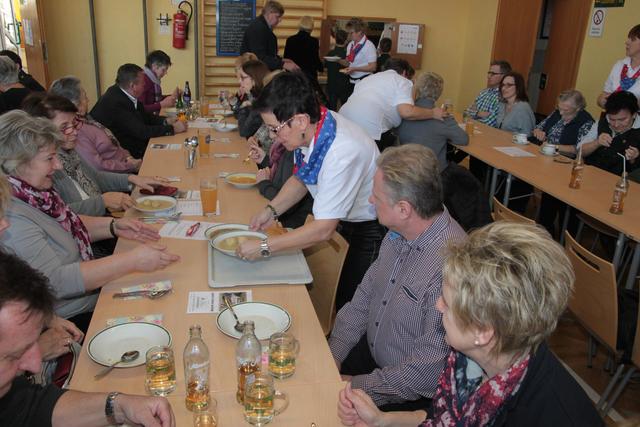 Eine Vielzahl an Suppen wartete auf die Besucher