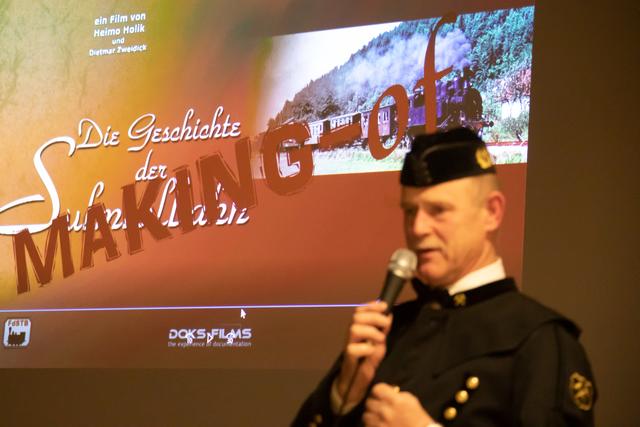 Als Zugabe gab es einiges zu  Schmunzeln beim "Making-of 