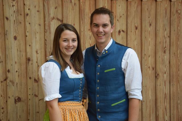 Die Leitung der Landjugend OÖ, Theresa Neubauer und Daniel Aichinger-Biermair.