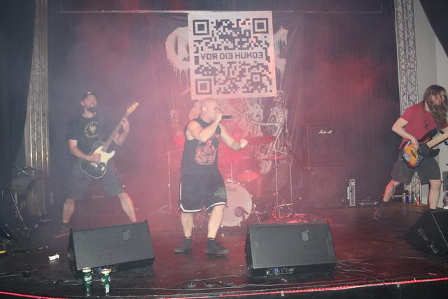 Beeindruckende Shows lieferten "Endseeker" und "Scion of Darkness" im Wolfsberger Jugendzentrum ab