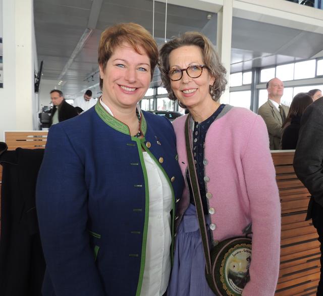 Zwei die sich verstehen, Bgm. Maria Skazel und Ingrid Gady. | Foto: Gady