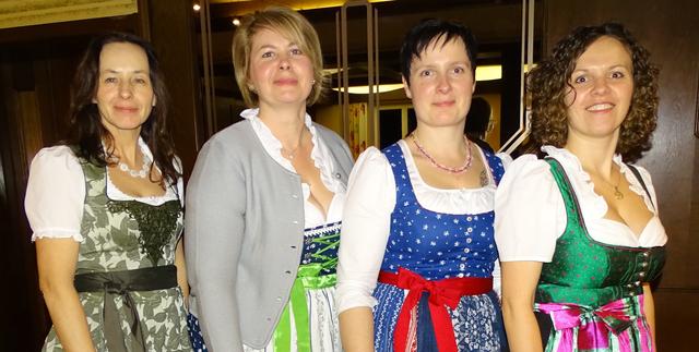 Von links: Gertraud Schöfl, Sonja Sigl, Doris Schützeneder und Conny Auinger.