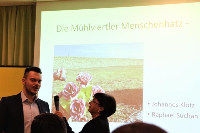 Auch ein berührendes Interview mit Zeitzeugen zur Mühlviertler Hasenjagd war Thema eines der Hörbilder.