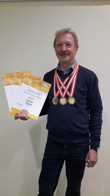 Der Honig von Gottfried Maureder wurde mit der Goldmedaille prämiert.