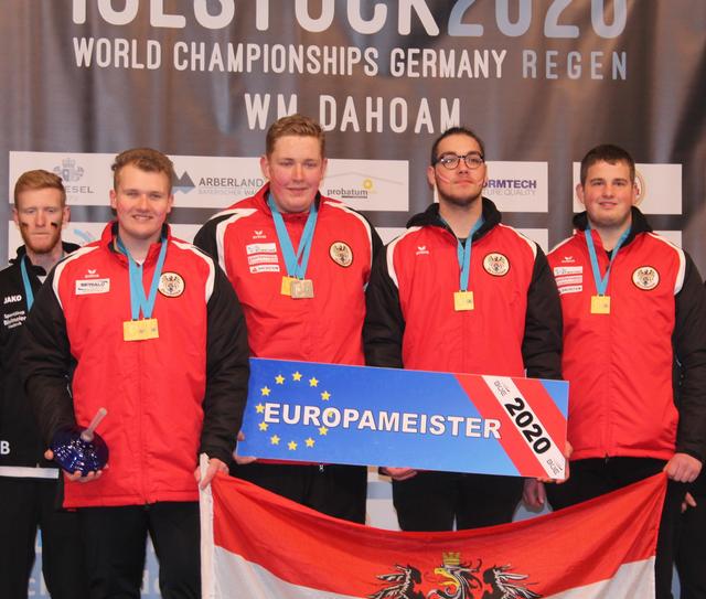 Sebastian Sommerer, Elias Enengel, Marco Weichinger und Peter Neubauer.