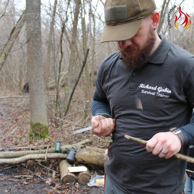 Richard Gubin, Inhaber von Survivaltechnik.at rät zu Ausflügen in den Wald.