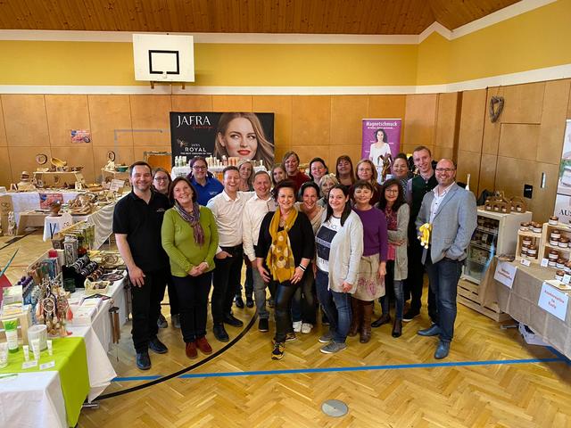 Die erste Frühlingsausstellung in der Kulturhalle Nestelbach